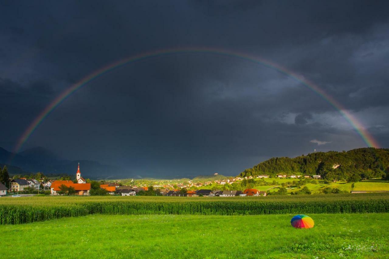 Apartmaji Tina Zgornje Gorje Buitenkant foto